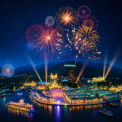 Chương trình Pháo hoa Cuối tuần tại VinWonders