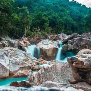 Thác Baho + Bãi biển thiên đường