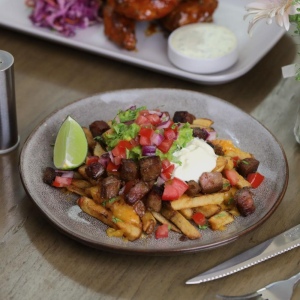 Món Khoai Tây Carne Asada